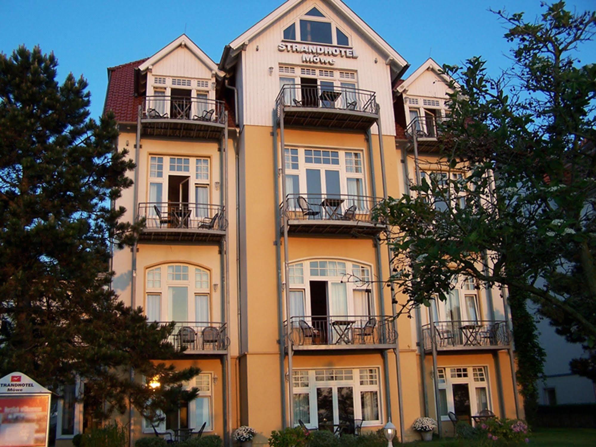 Strandhotel Moewe Heringsdorf Zewnętrze zdjęcie