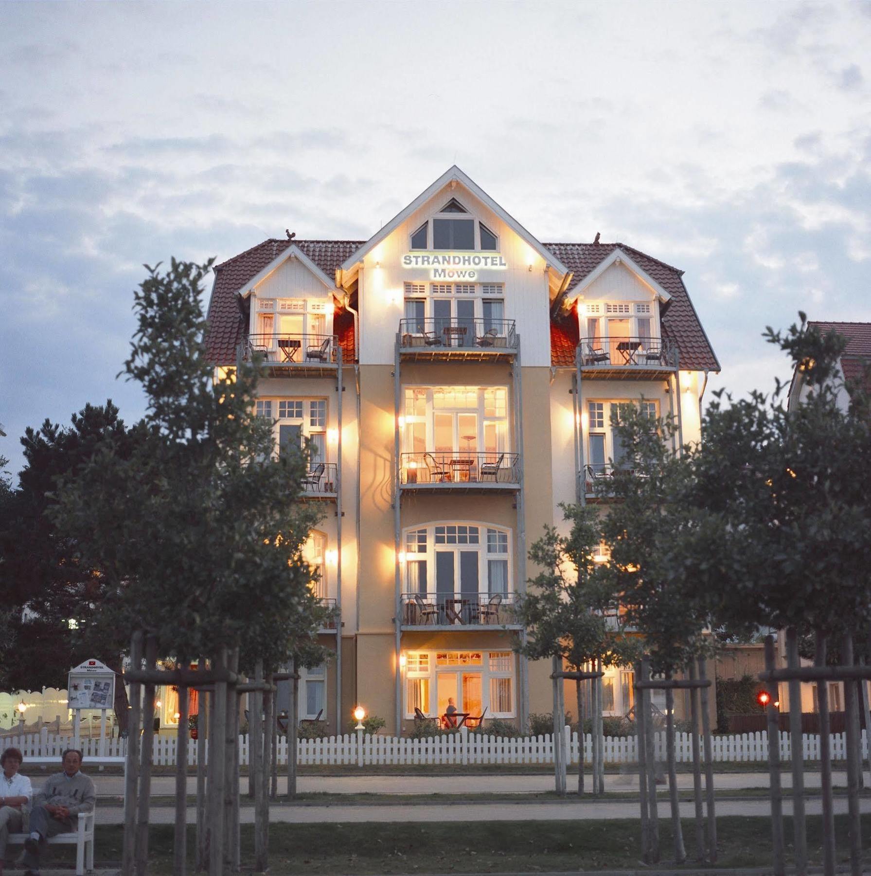 Strandhotel Moewe Heringsdorf Zewnętrze zdjęcie